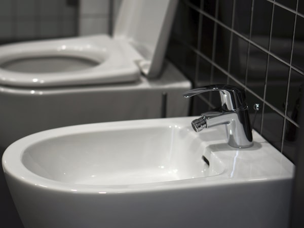 Bathroom plumbing fixtures
